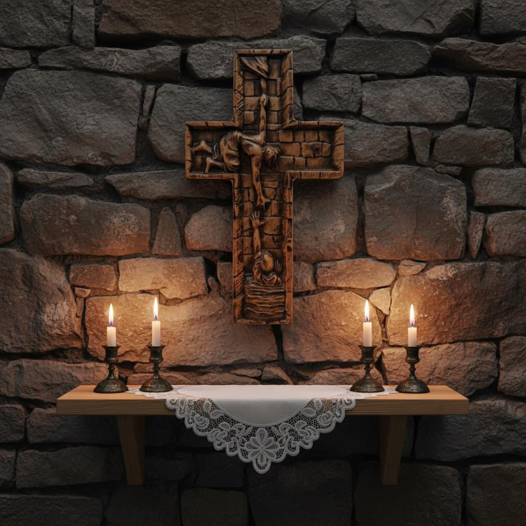 Hand Carved Ash Wood Wall Cross 11.8, Wooden Crucifix, Christian Home Decor, Orthodox Cross, Religious Gift, Jesus Cross