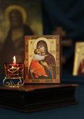 Volodymyr Mother of God Icon Wooden Icon Orthodox Icon Art