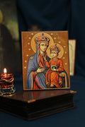 Mother of God Ozeryanska Icon Wooden Icon Orthodox