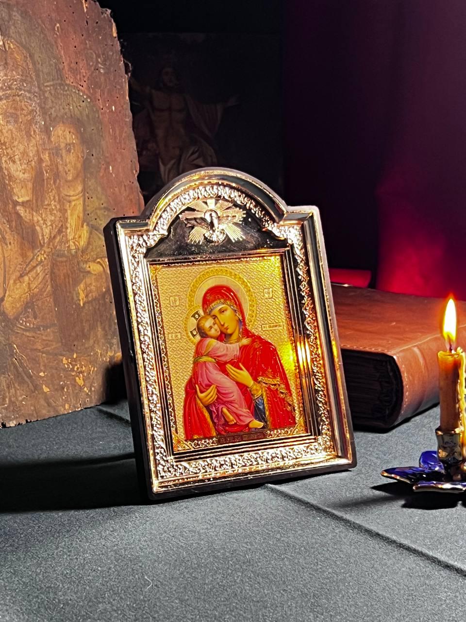 Icon of the Virgin Mary, God's mother, "Seeking of the Lost" icon, Orthodox icon, Orthodox christian, Christianity art, Icon 14x19 cm