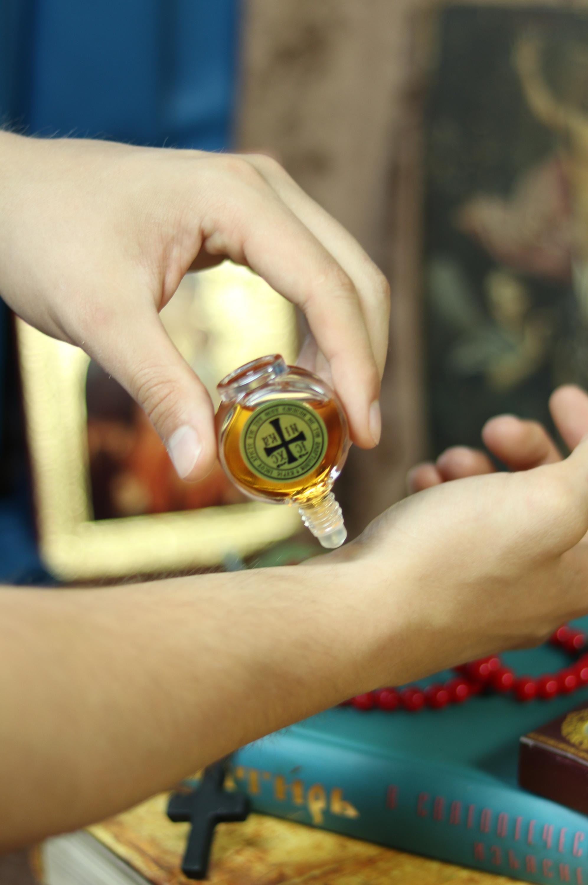 Myrrh Anointing Oil, Perfume Oil, Holy Oil, Prayer Oil, Holy Land, Orthodox Gifts, Orthodox Christian, He Is Risen, Pastor Gift, Church Oil