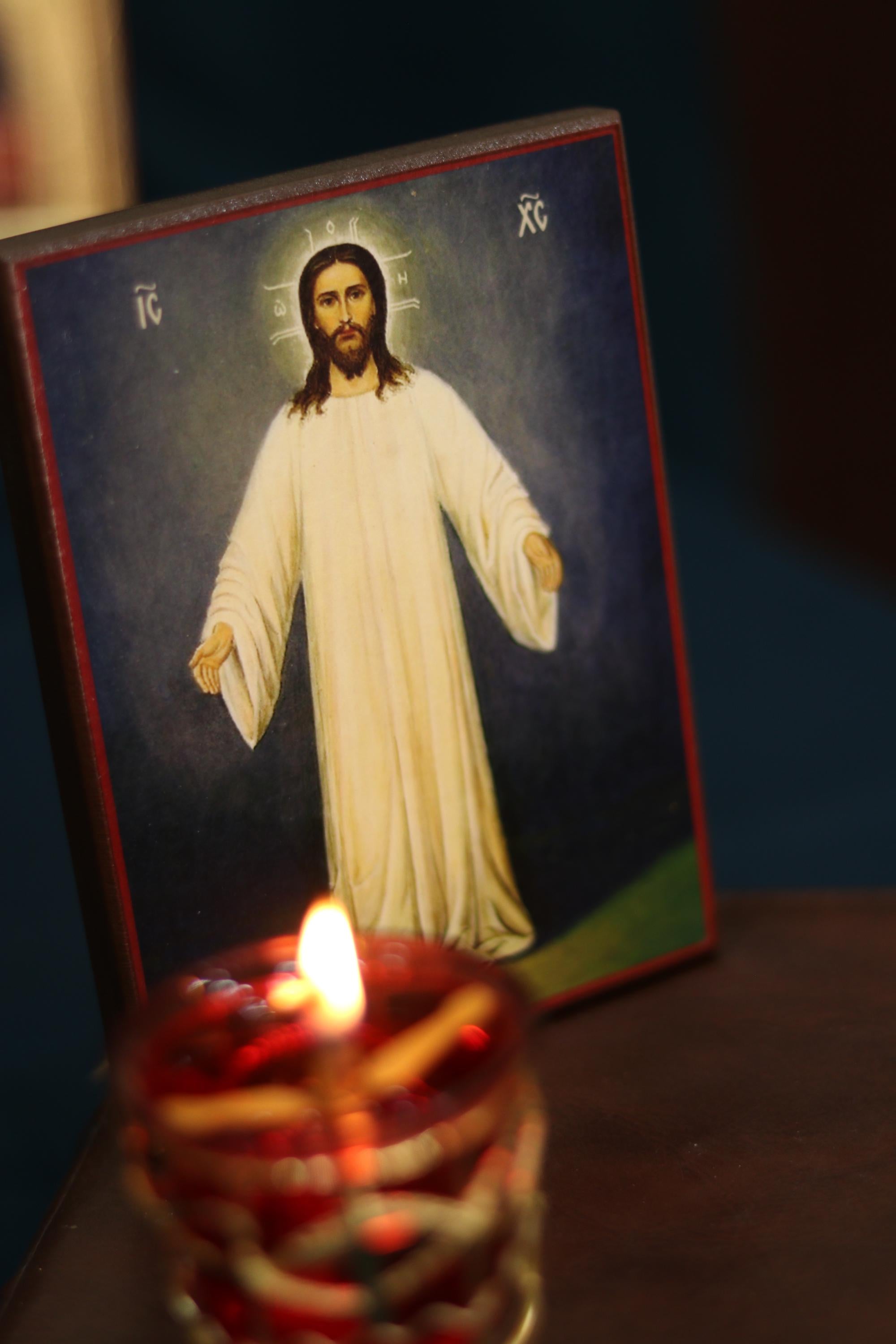 Orthodox Icon Resurrected Jesus Christ Wooden Icon