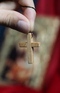 Handmade wooden Orthodox cross, Wooden cross, Orthodox pendant, Christian cross, Jesus crucifix, Wlessed cross, Orthodox necklace