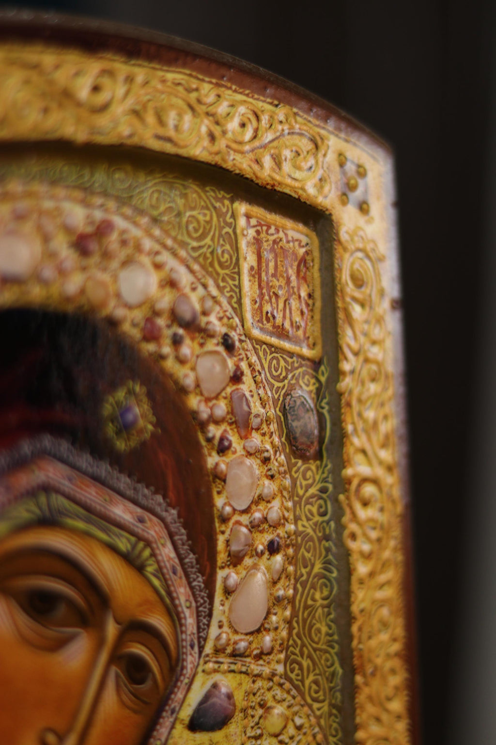 Virgin Mary Kazan Icon 7.9x5.9 in Orthodox Christian Wall Plaque