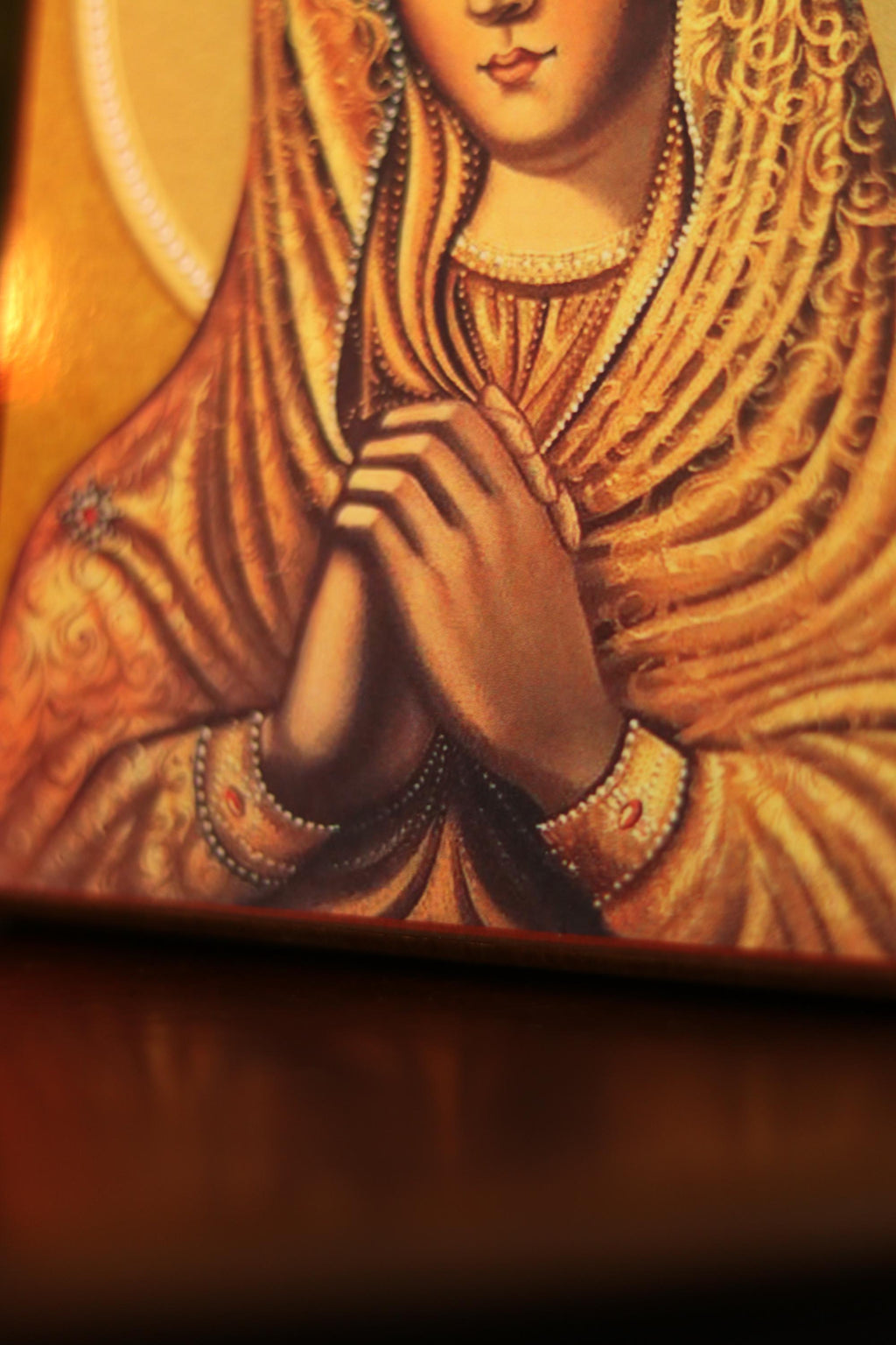 Wooden Icon Orthodox Icon , Virgin Mary Icon, Christian Icon, Orthodox Icon