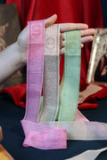 Orthodox Silk Prayer Belt 45” with Psalm 90 & Resurrection Prayer – Blessed Christian Slavic Text Protection Ribbon