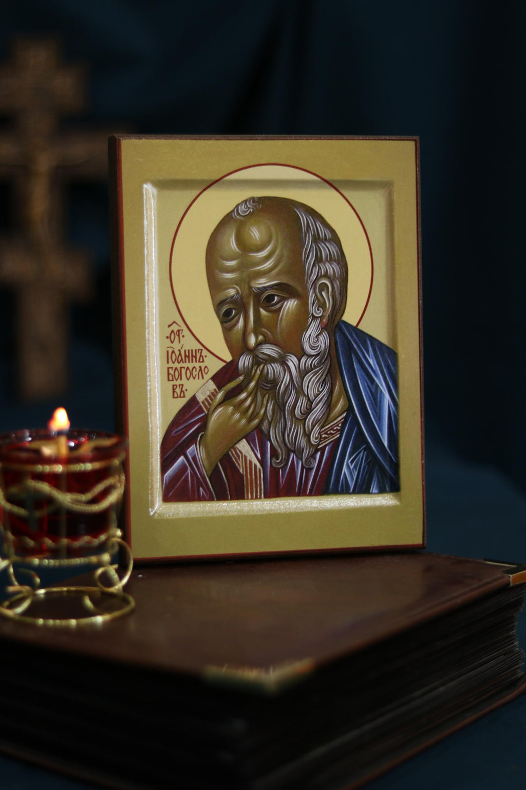 Saint John the Theologian Icon Orthodox Wood Icon