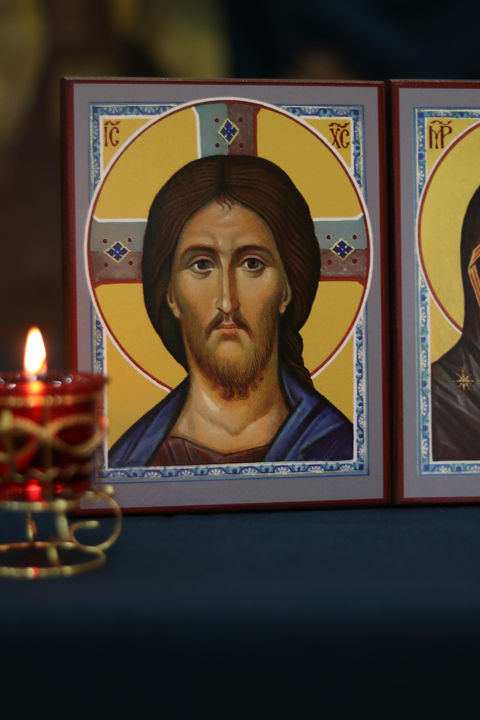 Wedding Icon Set Kazan Mary Jesus Wooden Orthodox 7.9x5.9in