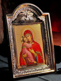 Icon of the Virgin Mary, God's mother, "Seeking of the Lost" icon, Orthodox icon, Orthodox christian, Christianity art, Icon 14x19 cm