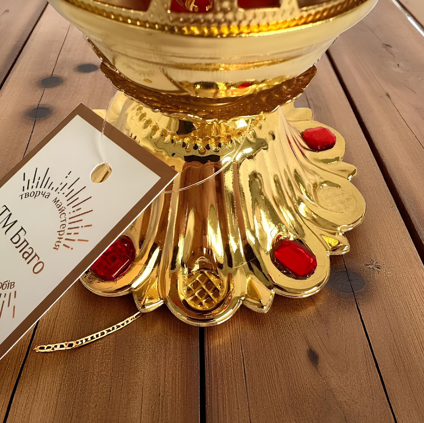 Brass Table Icon Lamp 12cm x 9cm, Orthodox Oil Lamp, Vintage Oil Candle, Retro Icon Lamp, Glass Oil Lamp, Orthodox Christian Prayer Lamp