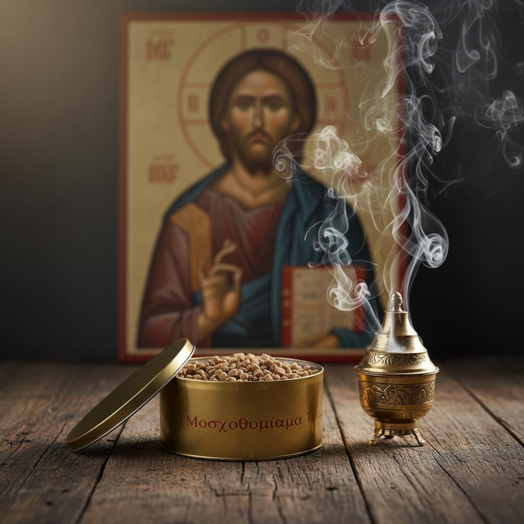 Greek Incense “Linden flower” Mount Athos, Premium Alpha Class, Orthodox Monastery Incense, Church Supplies, Prayer Gift, Religious Aroma