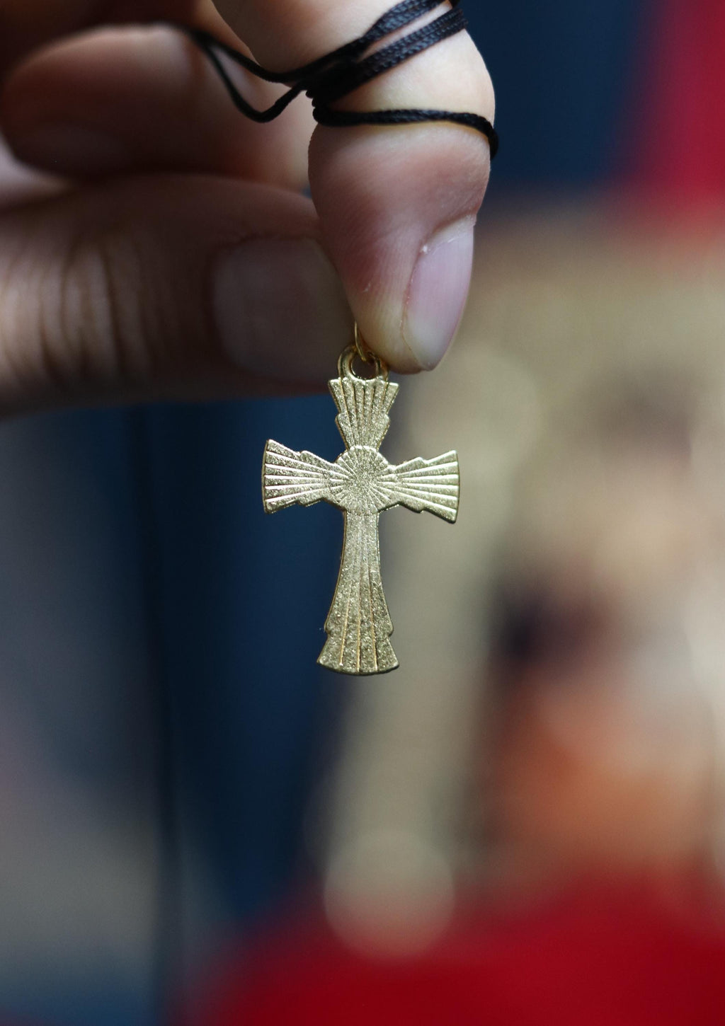Orthodox Cross Necklace, Large Jesus cross pendant with Jesus Christ, Christian Cross Pendant, Crucifix necklace, Orthodox pendant