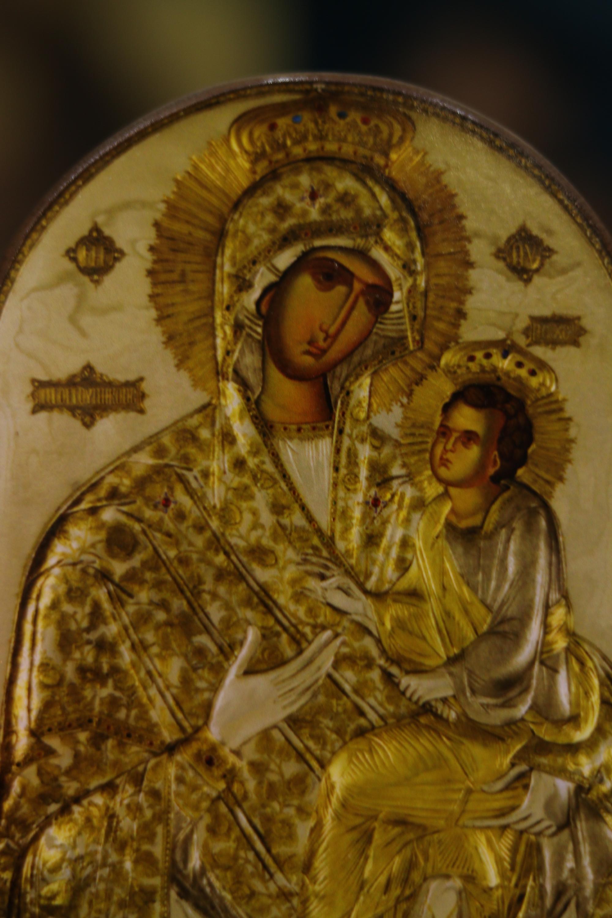 Quick to Hear Mother of God Icon Wooden Orthodox Icon 5.9x3.9in