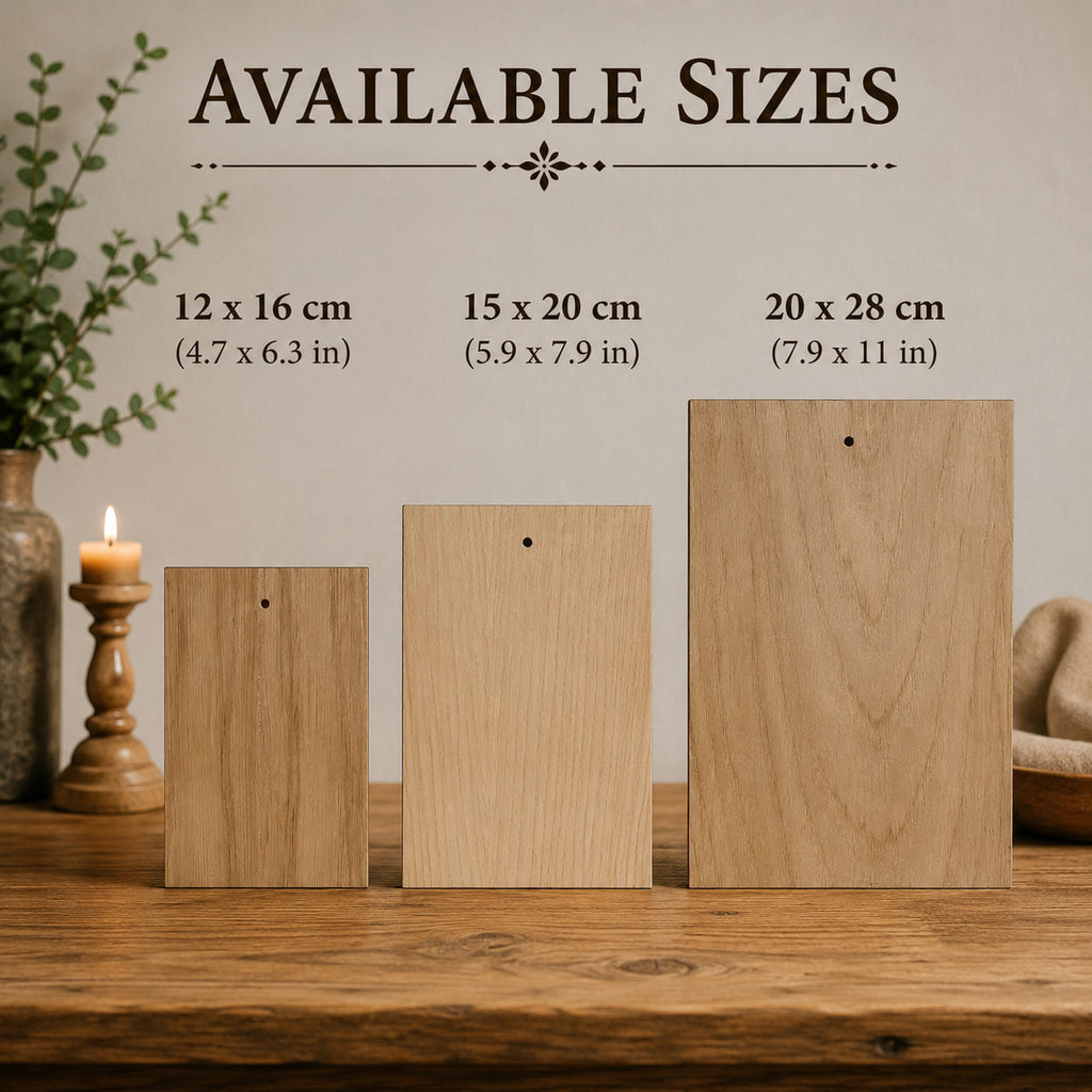 Wooden Icons - Handmade Features